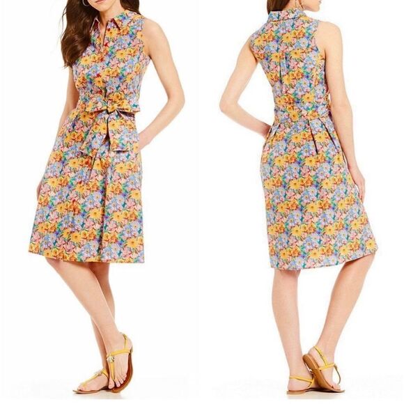 Antonio Melani Liberty Women’s Size 6 Vera Meadow Melody Cotton Shirt NEW Dress - Picture 12 of 15